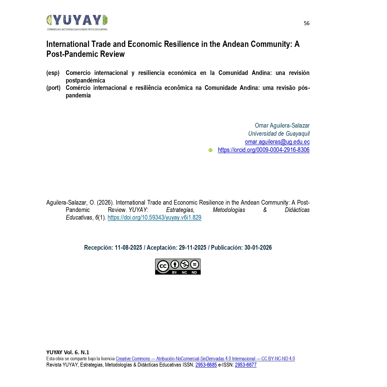 Comercio internacional y resiliencia económica en la Comunidad Andina: una revisión postpandémica