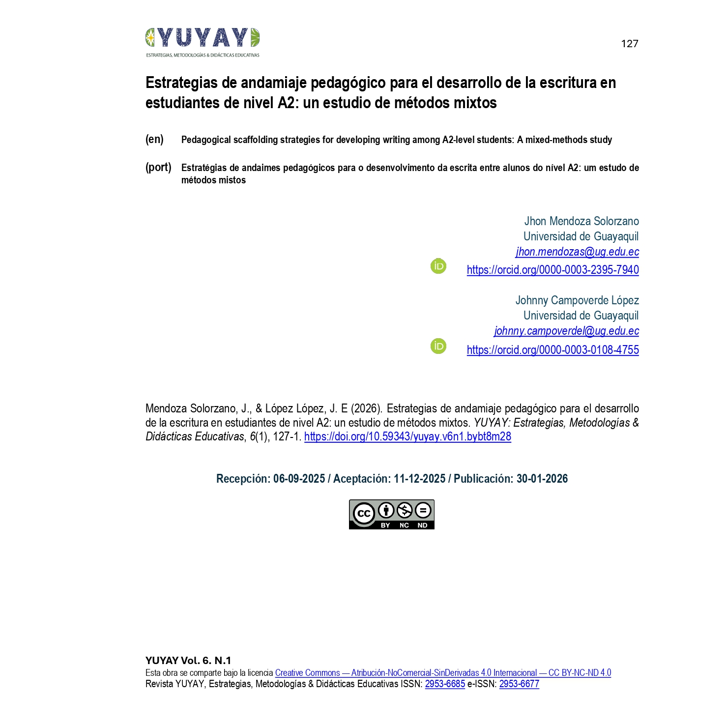 Estrategias de andamiaje pedagógico para el desarrollo de la escritura en estudiantes de nivel A2